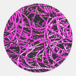 HARBOR VISSEN ROPE RONDE STICKER