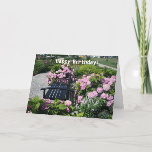"Harborside Park" Bonne carte d'anniversaire