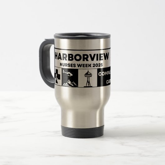 Harborview Médicale Centre 2025 Travel Mug (Devant gauche)