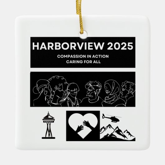 Harborview Nurses Week 2025 Ornament (Voorkant)