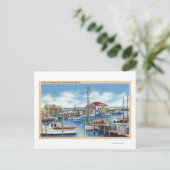 Harborview van de Waterfront Briefkaart (Staand voorkant)