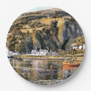 HARBOUR BARMOUTH WALES PAPIEREN BORDJE
