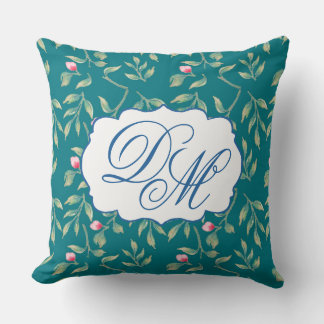 Harbour Blue Wedding Keepsake Throw Pillow Kussen
