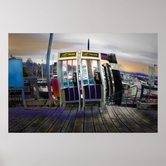 Harbour Booths Poster (Voorkant)