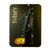Harbour Bridge at Night, Sydney, Australië Magneet (Verticaal)
