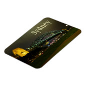 Harbour Bridge at Night, Sydney, Australië Magneet (Linkerzijde)