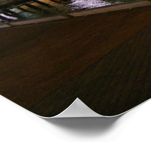 Harbour Bridge-lichten Poster (Hoek)