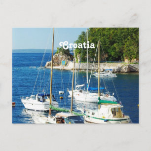Harbour in Kroatië Briefkaart