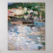 Harbour in Nice Poster (Voorkant)