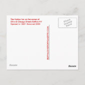 Harbour Inn 1940 Briefkaart (Achterkant)