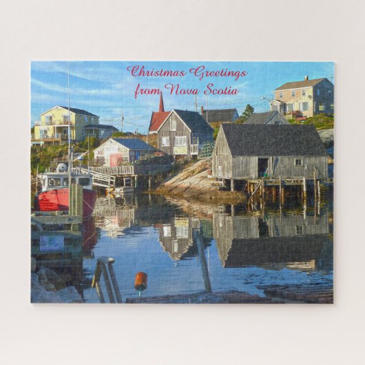 Harbour-instelling Nova Scotia Legpuzzel (Horizontaal)