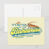 Harbour Island Bahamas Carte postale Vacances Croi (Devant / Derrière)