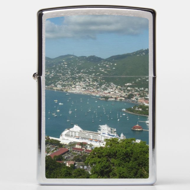 Harbour op de St. Thomas US Maagdeneilanden (Voorkant)