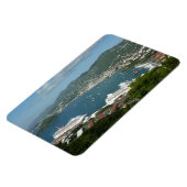 Harbour op de St. Thomas US Maagdeneilanden Magneet (Linkerzijde)