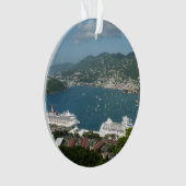 Harbour op de St. Thomas US Maagdeneilanden Ornament (voorkant)