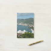 Harbour op de St. Thomas US Maagdeneilanden Post-it® Notes (Op bureau)
