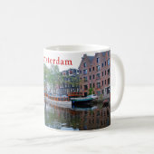 Harbour op het kanaal in Amsterdam Koffiemok (Voorkant rechts)