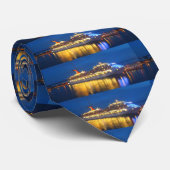 Harbour Reflecties Double Sided Stropdas (Opgerold)