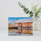 Harbour Reflections (gebilderd) Briefkaart (Staand voorkant)