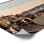 Harbour, San Sebastian, Spanje Fotochrom Poster (Hoek)