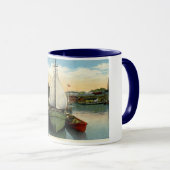 Harbour Scene, Gloucester, MA  Mok (Voorkant rechts)