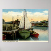 Harbour Scene, Gloucester, MA Poster (Voorkant)