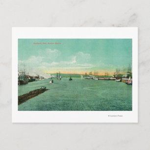 Harbour Scene in Portland, Oregon 2 Briefkaart
