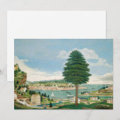 Harbour Scene met Kasteel | Jurgan Frederick Huge (Voorkant / Achterkant)