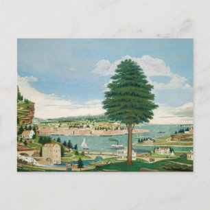 Harbour Scene met Kasteel   Jurgan Frederick Huge Briefkaart
