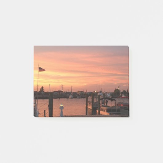 Harbour Scene Sunset Photo Post-it® Notes (Voorkant)