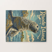 Harbour Seal Rhode Island Legpuzzel (Horizontaal)