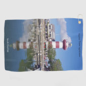 Harbour Town Lighthouse golfhanddoek (Horizontaal)
