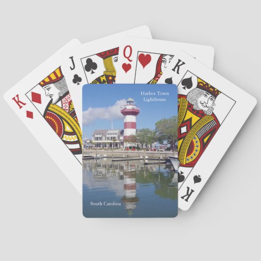 Harbour Town Lighthouse jeu de cartes (dos)