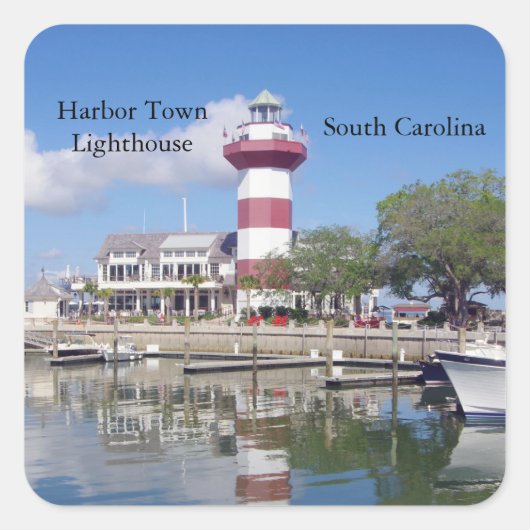 Harbour Town Lighthouse sticker (Voorkant)