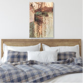 Harbour van Trieste door Egon Schiele, Kunst Canvas Afdruk (Insitu (Slaapkamer))