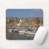 Harbour, Whitby, North Yorkshire, Engeland Muismat (Met muis)