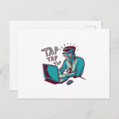 Hard arbeider briefkaart (Voorkant / Achterkant)