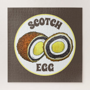 Hard Boiled Scotch Eggs UK British Snack Food Legpuzzel