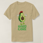 Hard Core Avocado Funny 1 T-shirt (Design voorkant)