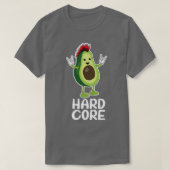 Hard Core Avocado Funny Classic TShirt (Design voorkant)