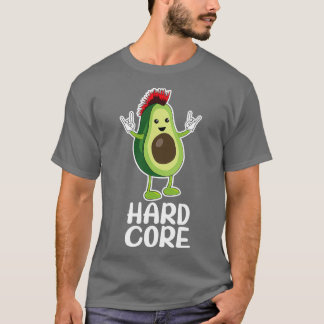 Hard Core Avocado Funny Classic TShirt