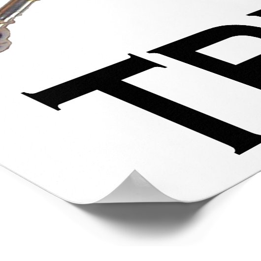 Hard Core Trumpeter Poster (Hoek)