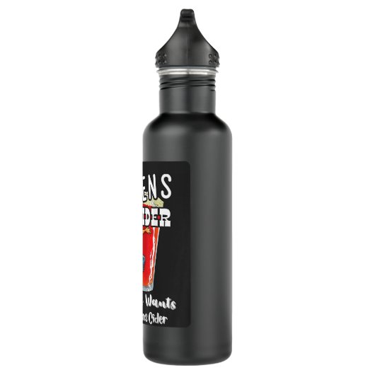 Hard Dickens Cider Funny Girl Whiskey en Beer App Waterfles (Rechts)