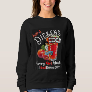 Hard Dickens Cider Meisje Whiskey En Bier Appel Hu Trui