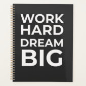 Hard Dream Big werken Planner (Voorkant)