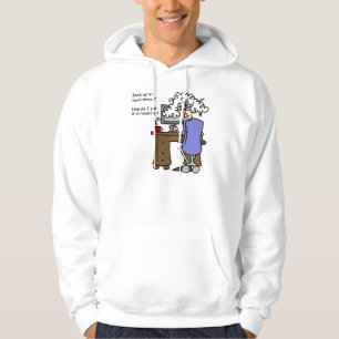 Hard Drive Back Hoodie