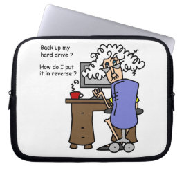 Hard Drive Back Laptop Sleeve