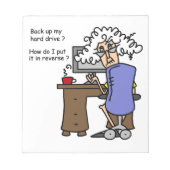 Hard Drive Back Notitieblok (Voorkant)