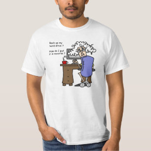 Hard Drive Back T-shirt