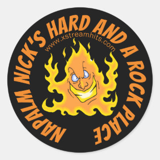 Hard en een Rock Place Stickers
